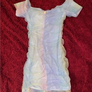 Sugar Thrillz Lavender and Pink Top